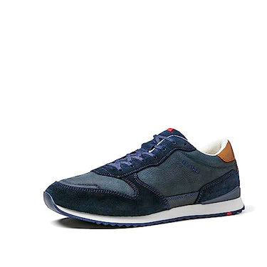LLOYD Herren Halbschuhe Edmond, Männer Low-Top Sneaker,lose Einlage,Normalweit,Sportschuhe,Freizeitschuhe,Turnschuhe,Laufschuhe, Navy, 42 im Sale